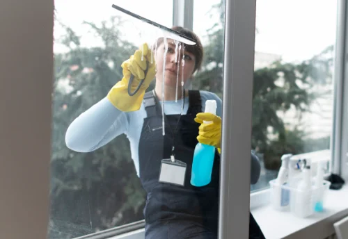 Nettoyage de vitres intérieures et extérieures à Saint-Martin-les-Eaux